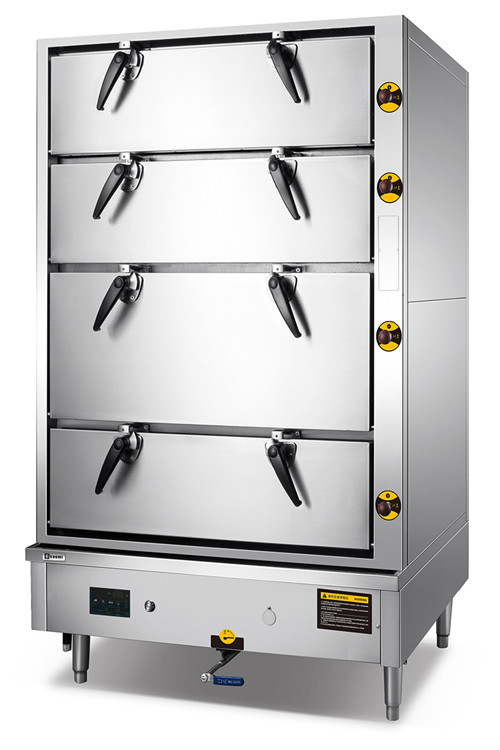 智能大四門（mén）海鮮蒸櫃